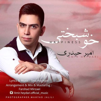  دانلود آهنگ امیر حیدری به نام خوشبختی