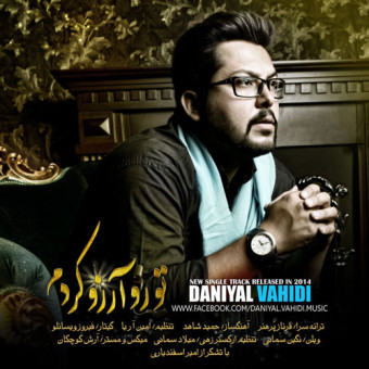 دانلود آهنگ دانیال وحیدی به نام تو رو آرزو کردم